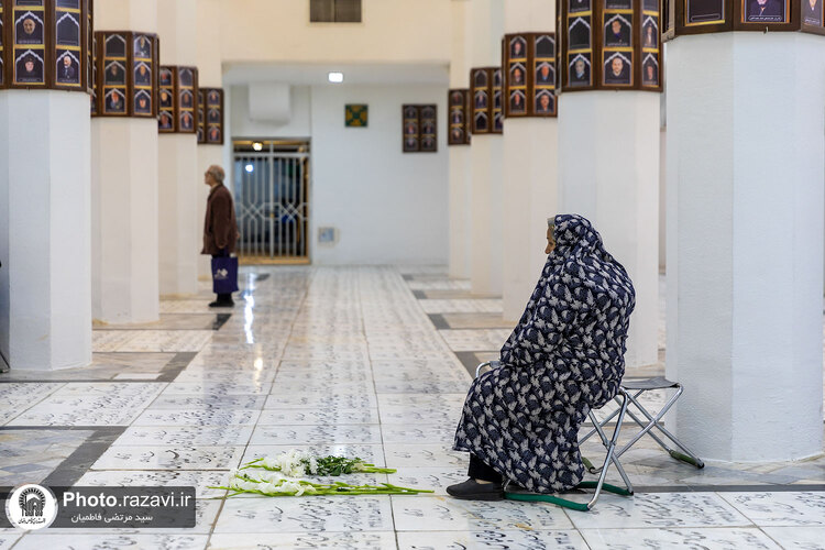 آیین «چراغ برات» در حرم مطهر رضوی
