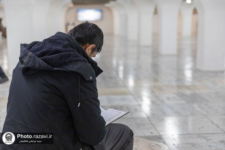 آیین «چراغ برات» در حرم مطهر رضوی