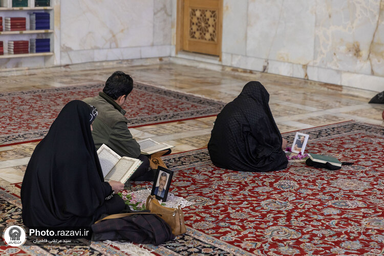 آیین «چراغ برات» در حرم مطهر رضوی