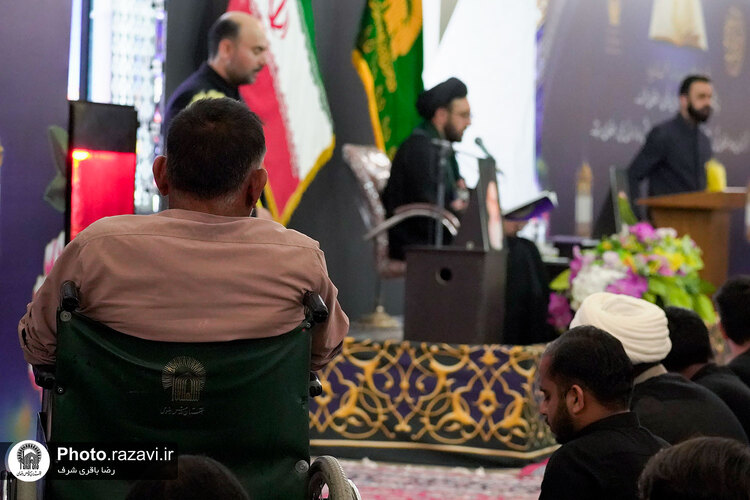 مراسم احیا زائران اردو زبان در شب نوزدهم ماه مبارک رمضان