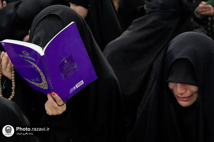 مراسم احیا زائران اردو زبان در شب نوزدهم ماه مبارک رمضان