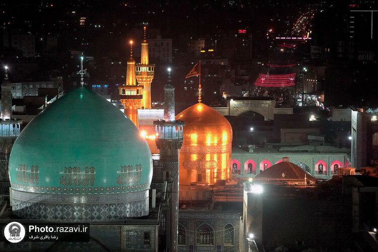 مراسم احیا شب بیست و یکم ماه مبارک رمضان در حرم مطهر رضوی-2