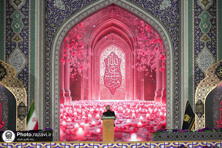 مراسم احیا شب بیست و یکم ماه مبارک رمضان در حرم مطهر رضوی-2