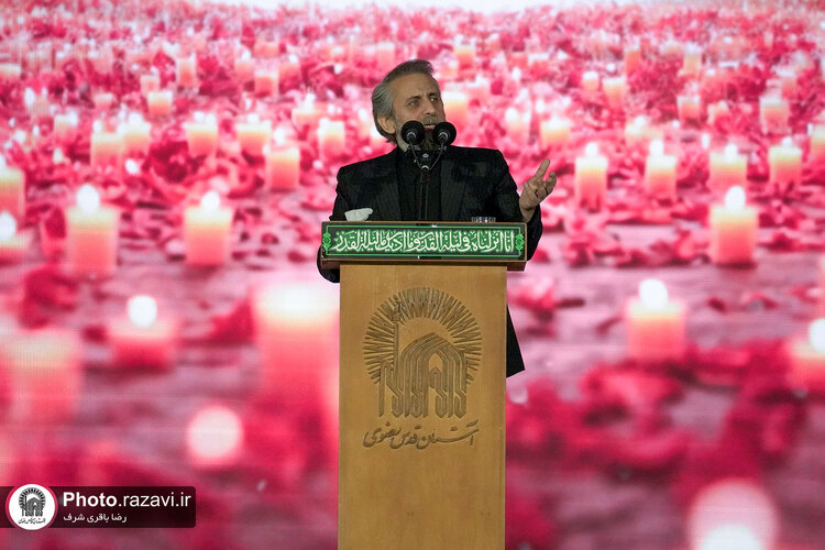 مراسم احیا شب بیست و یکم ماه مبارک رمضان در حرم مطهر رضوی-2