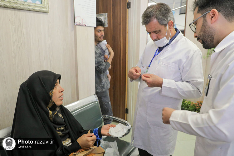 خدمات دارالشفای امام در مراسم سال تحویل