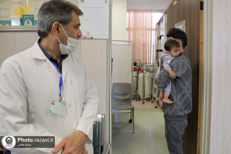 خدمات دارالشفای امام در مراسم سال تحویل