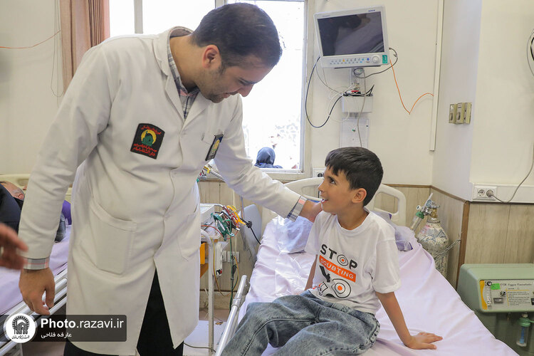 خدمات دارالشفای امام در مراسم سال تحویل