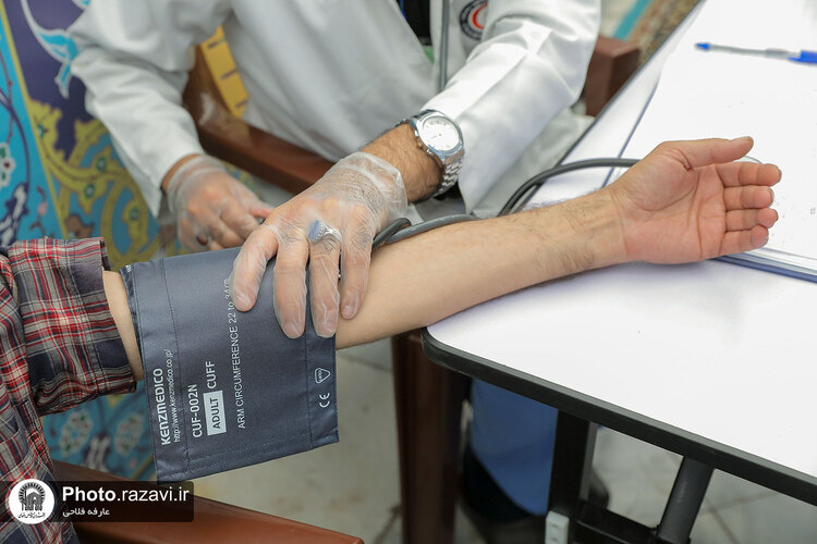 خدمات دارالشفای امام در مراسم سال تحویل