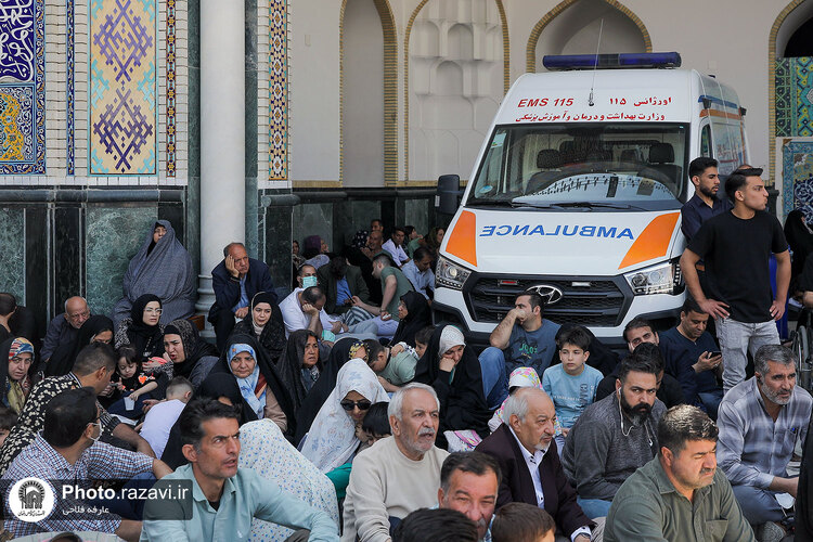 خدمات دارالشفای امام در مراسم سال تحویل