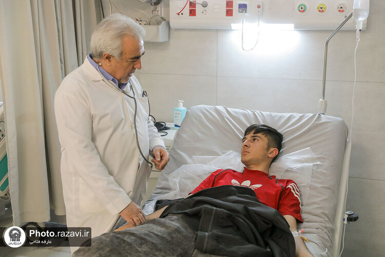 خدمات دارالشفای امام در مراسم سال تحویل