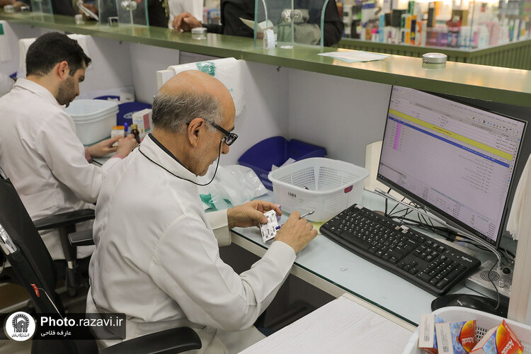 خدمات دارالشفای امام در مراسم سال تحویل