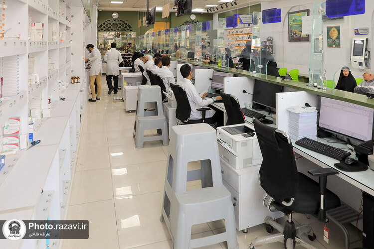 خدمات دارالشفای امام در مراسم سال تحویل