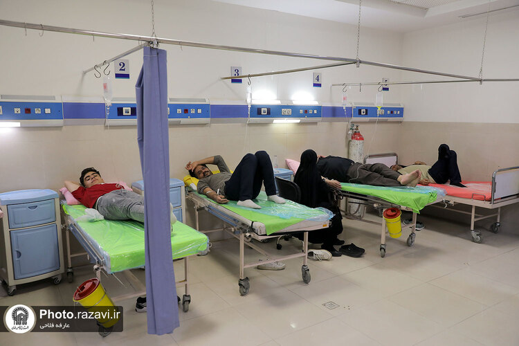 خدمات دارالشفای امام در مراسم سال تحویل