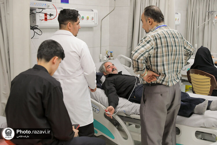 خدمات دارالشفای امام در مراسم سال تحویل