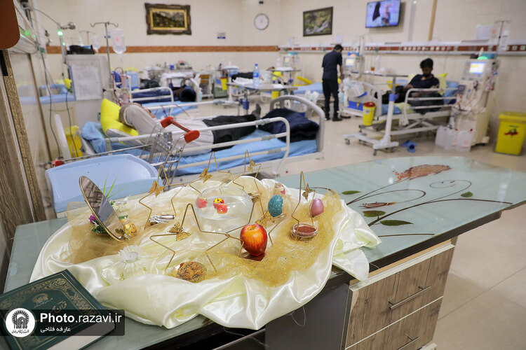 خدمات دارالشفای امام در مراسم سال تحویل