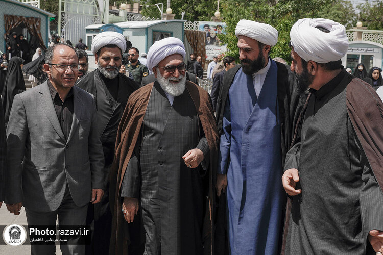 حضور تولیت آستان قدس رضوی در امامزادگان سید یاسر و ناصر علیهم السلام مشهد