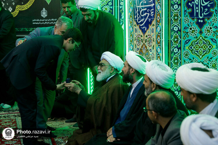 حضور تولیت آستان قدس رضوی در امامزادگان سید یاسر و ناصر علیهم السلام مشهد