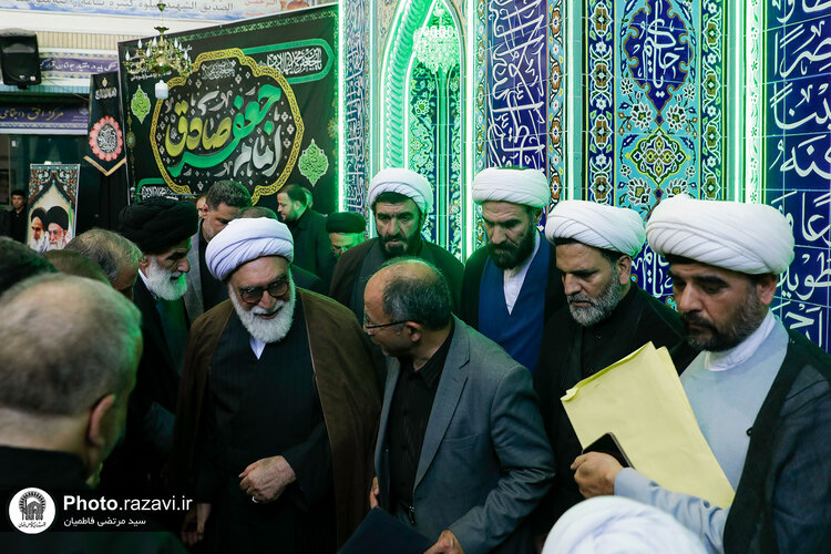 حضور تولیت آستان قدس رضوی در امامزادگان سید یاسر و ناصر علیهم السلام مشهد