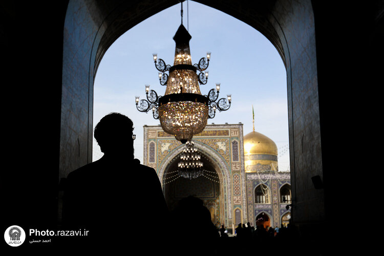 آئین اذن اعزام کاروان های زیر سایه خورشید در حرم مطهر رضوی