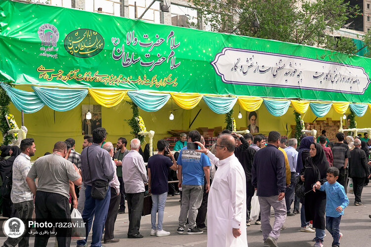 آماده‌سازی مواکب خیابان امام رضا علیه‌السلام