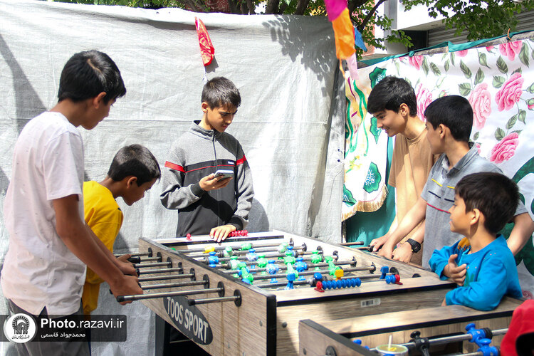 آماده‌سازی مواکب خیابان امام رضا علیه‌السلام