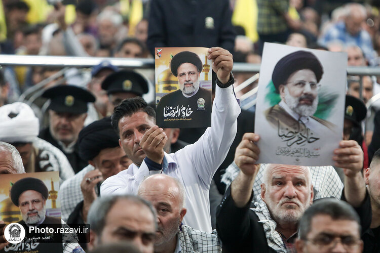 مراسم یادبود شهدای خدمت در حرم مطهر رضوی