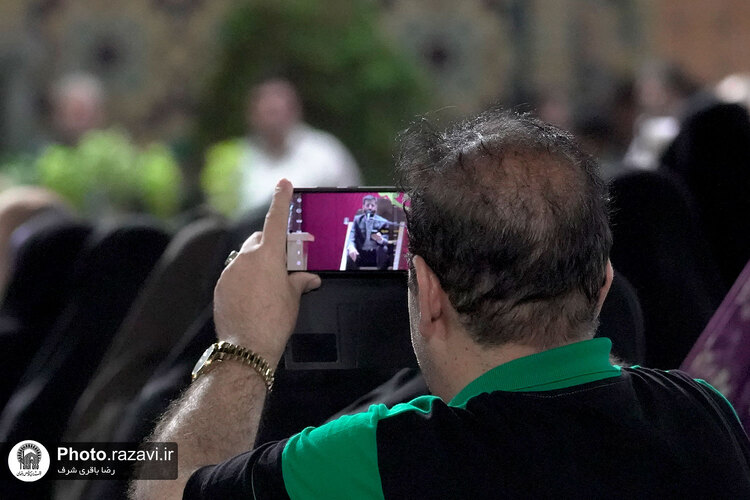 مراسم جشن میلاد امام رضا علیه‌السلام در صحن غدیر