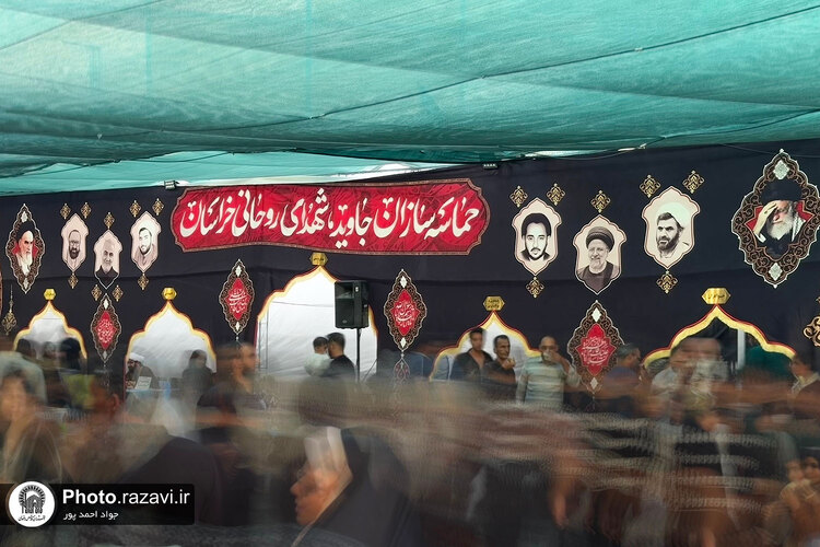 مواکب خدمت‌رسان دهه آخر صفر در مشهد-2