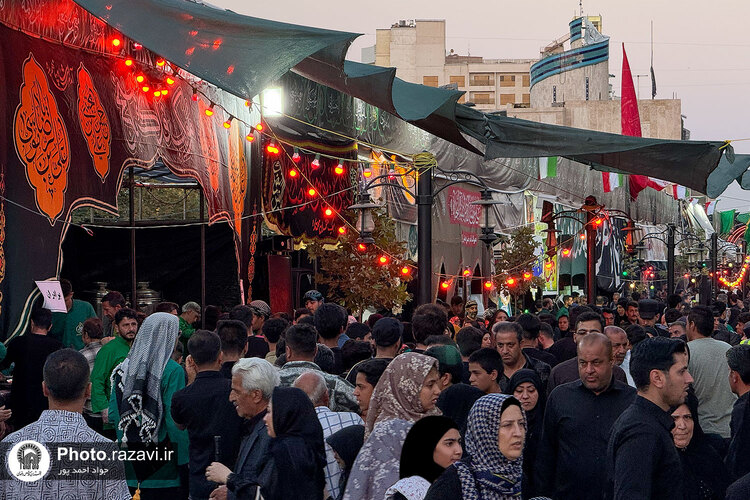 مواکب خدمت‌رسان دهه آخر صفر در مشهد-2