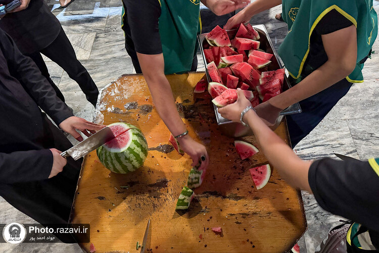 مواکب خدمت‌رسان دهه آخر صفر در مشهد-2