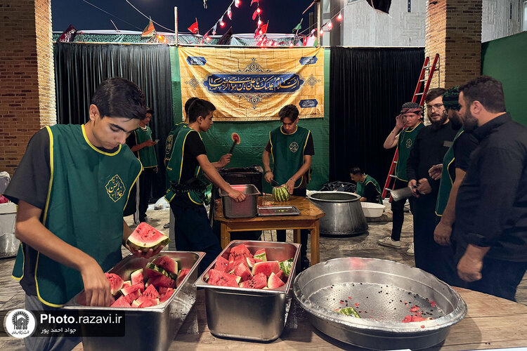 مواکب خدمت‌رسان دهه آخر صفر در مشهد-2