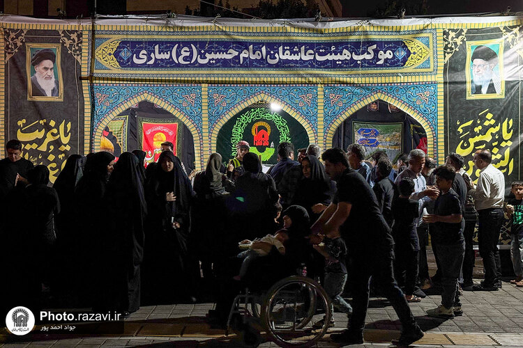 مواکب خدمت‌رسان دهه آخر صفر در مشهد-2