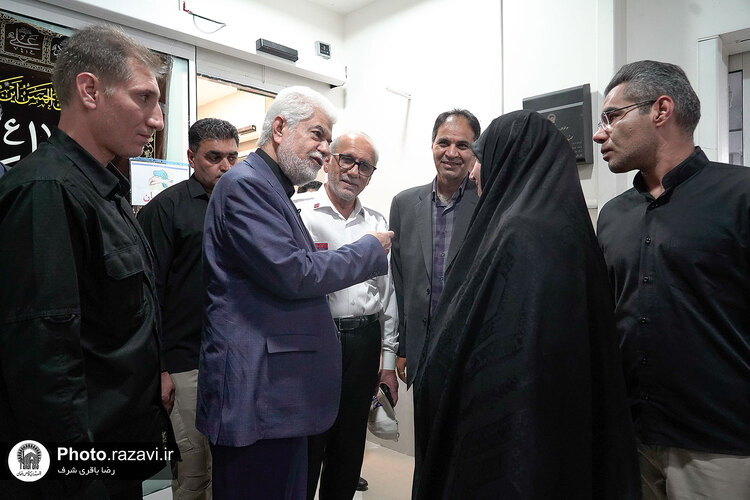 بازدید رئیس اورژانس کشور و رییس کمیسیون بهداشت مجلس از دارالشفا امام رضا علیه‌السلام