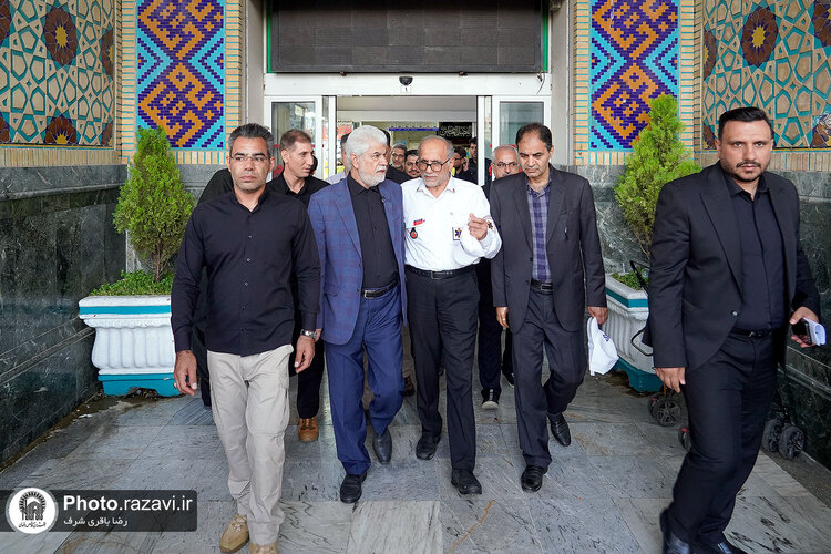 بازدید رئیس اورژانس کشور و رییس کمیسیون بهداشت مجلس از دارالشفا امام رضا علیه‌السلام