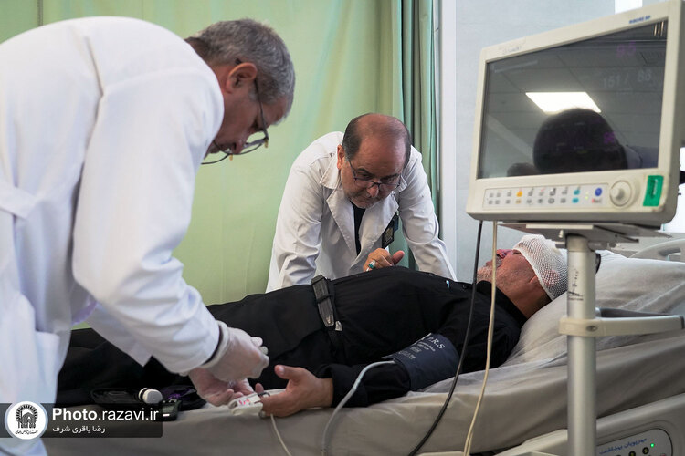 خدمات دارالشفای امام در دهه آخر صفر