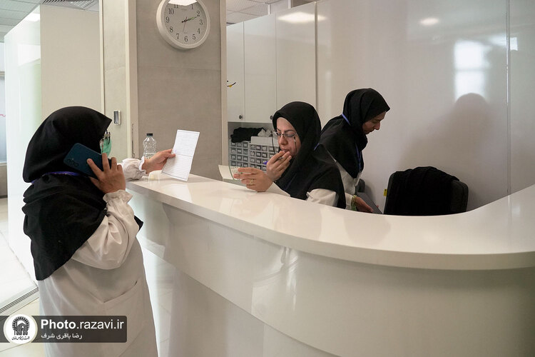 خدمات دارالشفای امام در دهه آخر صفر