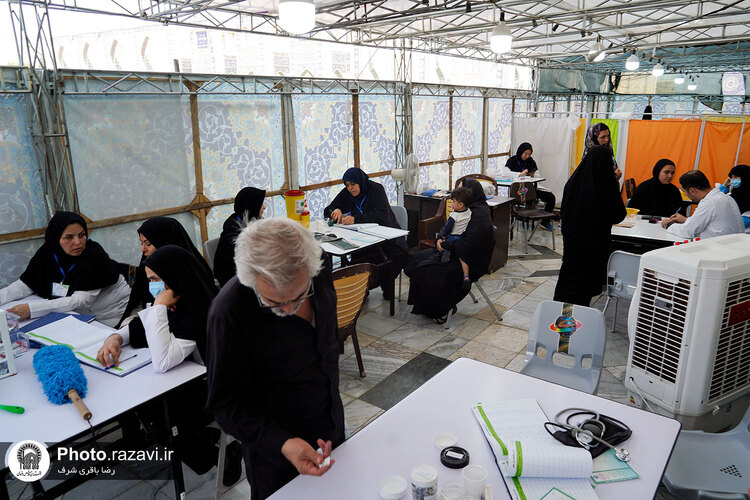 خدمات دارالشفای امام در دهه آخر صفر