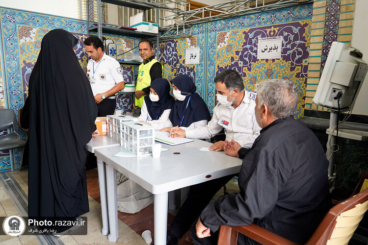 خدمات دارالشفای امام در دهه آخر صفر