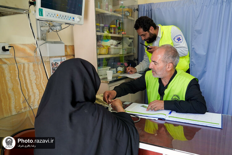 خدمات دارالشفای امام در دهه آخر صفر