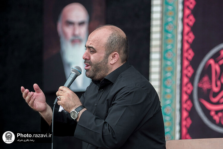 اجتماع عزاداران رضوی در حرم امام رضا علیه‌السلام