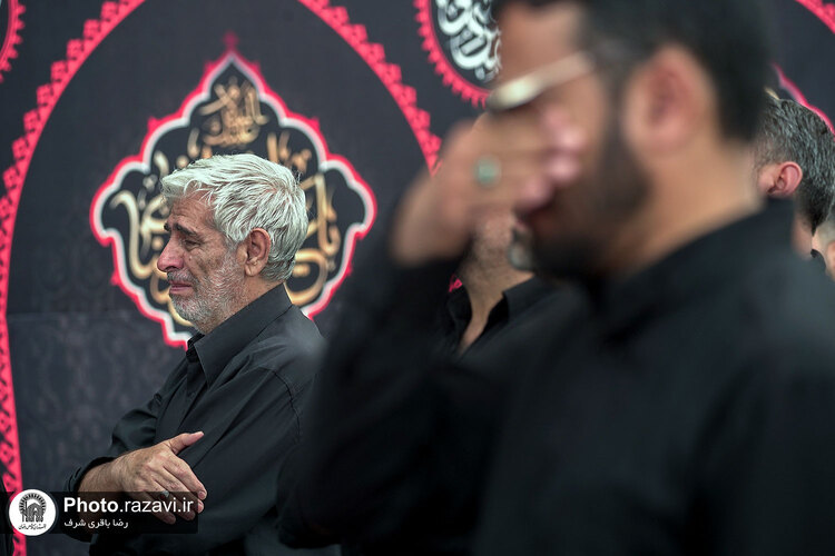 اجتماع عزاداران رضوی در حرم امام رضا علیه‌السلام