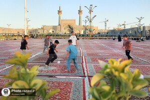 شوق وصال در هوای پاییزی حرم  