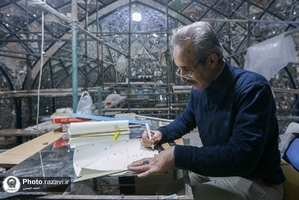  مرمت رواق دارالسعادة حرم مطهر رضوی 