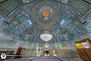  مرمت رواق دارالسعادة حرم مطهر رضوی 