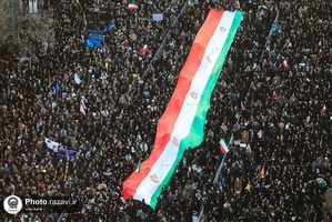  تشییع پیکر شهدای مدافع امنیت در مشهد-۲ 