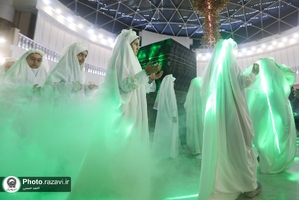  جشن تکلیف دختران دانش‌آموز مدارس امام رضا علیه‌السلام 