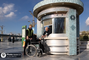  در این قطعه از بهشت، پایگاه‌های تبلیغات فرهنگی در حرم مطهر رضوی 