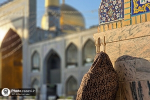 حال و هوای حرم مطهر رضوی در ایام پایانی ماه شعبان 