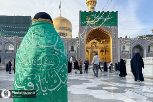 حال و هوای حرم مطهر رضوی در روز میلاد امام سجاد علیه السلام 
