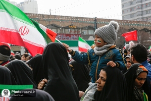 راهپیمایی پرشکوه ۲۲ بهمن در مشهد-۱